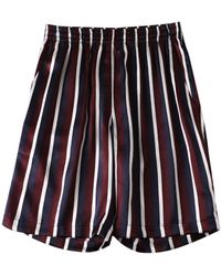 Soft Strokes Silk - Pure Mulberry Silk Striped Shorts - Lyst