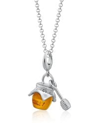 Lily Charmed - Sterling Honey Pot Charm Necklace - Lyst