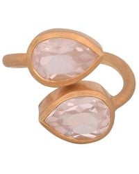 Opium Jewels - Teardrop Cocktail Ring - Lyst