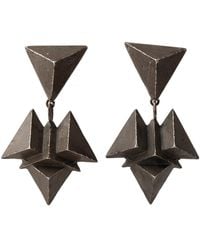 Zula Jewelry + Design - Triangle Statement Earrings, Ancient Future Collection - Lyst