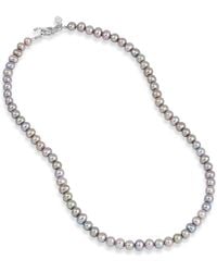 Dower & Hall - Medium Dove Freshwater Pearl Necklace - Lyst