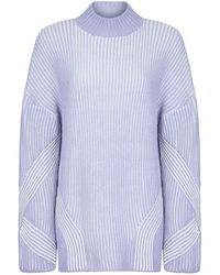 Cara & The Sky - Rosa High Neck Jumper - Lyst