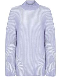Cara & The Sky - Rosa High Neck Jumper - Lyst