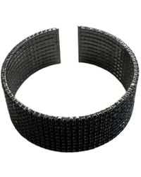 Saachi - Crystal Row Cuff Bracelet - Lyst