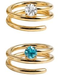 Native Gem - Manifest Color Changing Spiral Ring - Lyst
