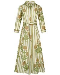 At Last - Cotton Marigold Dress - Lyst