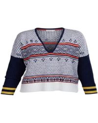 Saachi - Nordic Knit Pullover Sweater - Lyst