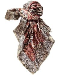 Saachi - Mixed Animal Print Bandana - Lyst