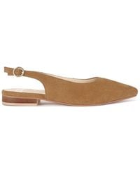 Rag & Co - Hocane Real Suede Leather Slingback Sandals - Lyst