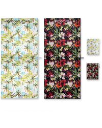 Drew Lennox Sapri Beach Towel Twin Pack - Blue