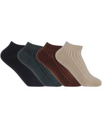 Peper Harow - Made in England - Four Pack Essential Trainer Socks - Lyst