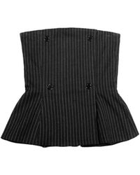 Ioana Ciolacu - Striped Corset - Lyst