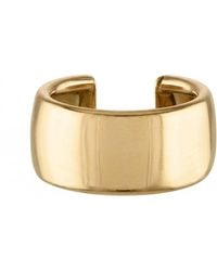 Zahav Jewelry - 14K Solid 4Mm Wide Plain Ear Cuff - Lyst