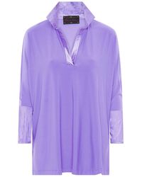 Beatrice von Tresckow - Lilac Oversized Jersey Shirt - Lyst