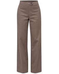 Humans & Land - Taupe Straight Pants - Lyst