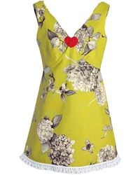 Couture to Your Door - Mini Summer Floral Dress - Lyst