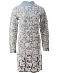 Fully Fashioning - Women's Blue / White / Grey Fully Fashioning - Lyst