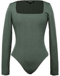 Smart and Joy - Square-Neck Bodysuit - Lyst