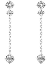 Arte Madrid - Gemma Round Dangle Earrings - Lyst
