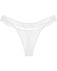 Perilla Lingerie - Flavia Thong Off - Lyst