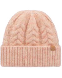 Norbron - Wainy Soft Peach Beanie - Lyst