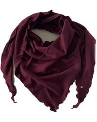 tirillm - Palma Triangle Cashmere Scarf Deep Burgundy - Lyst