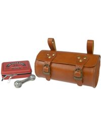 VIDA VIDA - Leather Bike Saddle Bag - Lyst