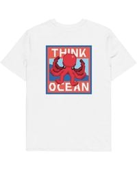 Anchor and Crew - Think Ocean Octopus Pixel Art Organic Cotton T-Shirt - Lyst