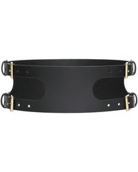 Haute Cuir - Orin Wide Leather Belt - Lyst