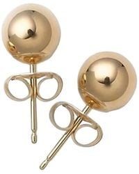 VicStoneNYC Fine Jewelry - Ball Timeless Stud Solid Earrings - Lyst