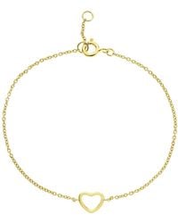 Auree - Verona Vermeil Love Heart Bracelet - Lyst
