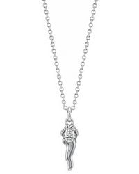 Unaloe - Sterling See No Evil Italian Horn Pendant Necklace - Lyst