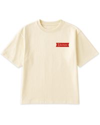 Éclectique - Date Night Cream Graphic T-Shirt - Lyst