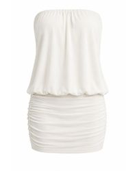 Maison De Gala - Neutrals Luna Ivory Mini Dress - Lyst