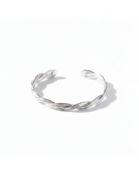 Anatoliacraft - Twisted Infinity-Plated Copper Open Cuff Bracelet - Lyst