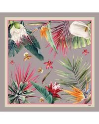 Ralufineart - Silk Scarf Blossoming Beauty - Lyst