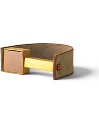Svetlana Vukov - Neutrals Sand Square Bracelet - Lyst