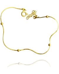 Spero London - Italian Bead Chain Sterling Satellite Bracelet - Lyst