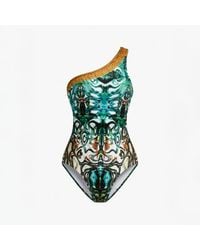 Ana Luisa - Maldives Inspired One Shoulder Swimsuit - Lyst