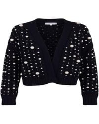Saachi - Holiday Cardigan Pearl Knit - Lyst