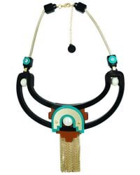 Gissa Bicalho - Handmade Acrylic Necklace Tikal - Lyst