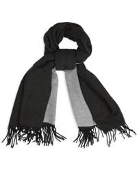 Saachi - Solid Fringe Reversible Scarf - Lyst