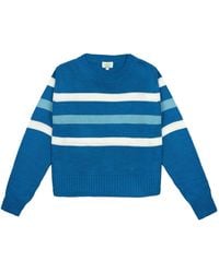 ALOFT - Sennen Stripe Crew Neck - Lyst