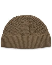 Paul James Knitwear - Lightweight Cotton Docker Whitby Beanie - Lyst