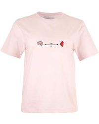 blonde gone rogue - Social Distance Graphic Print T-Shirt, Organic Cotton - Lyst