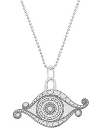 CarterGore - Medium Evil Eye Pendant Necklace - Lyst