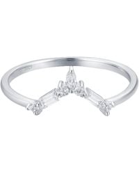 Azura Jewelry New York - Monte Arc Ring Vermeil - Lyst