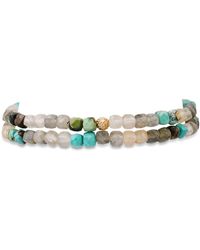 Soul Journey Jewelry - Desert Glow Turquoise And Gold Bracelet - Lyst