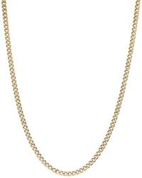 Harfi - Plated Cuban Chain Layering Necklace - Lyst