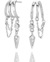 Aaria London - Palma Charm Earring - Lyst